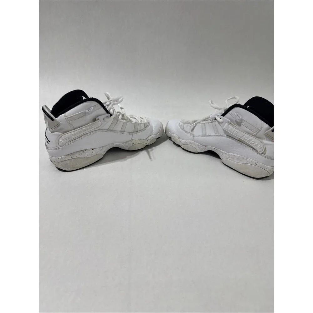 Nike‎ Air Jordan 6 Rings Youth Kids Size 7Y Confetti White 323419-100
